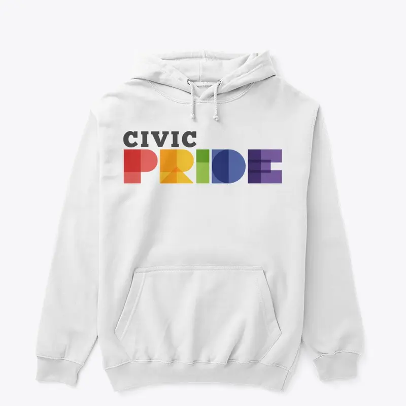 CivicPRIDE Logo Swag!