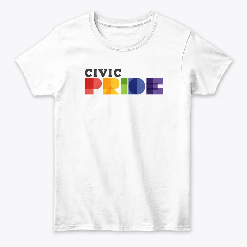 CivicPRIDE Logo Swag!