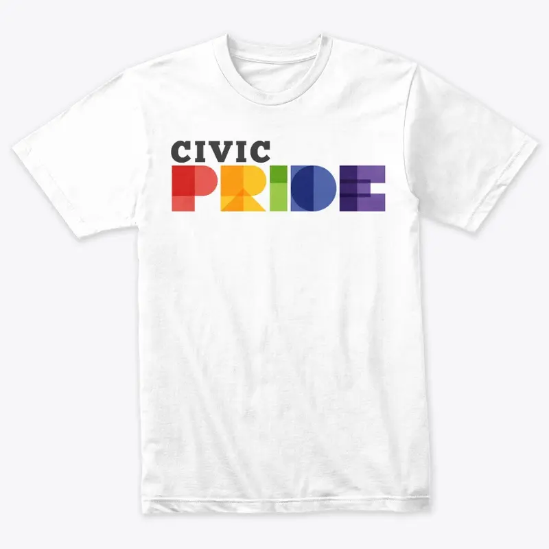 CivicPRIDE Logo Swag!