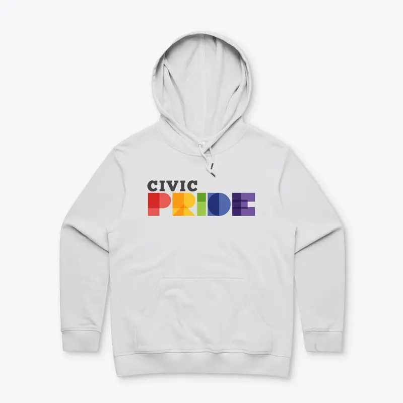 CivicPRIDE Logo Swag!