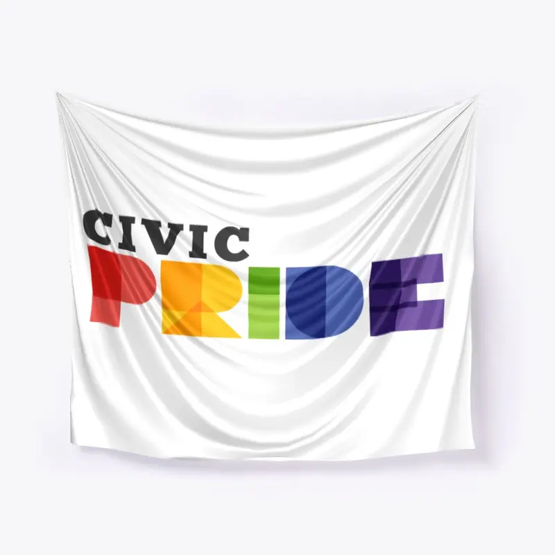 CivicPRIDE Logo Swag!