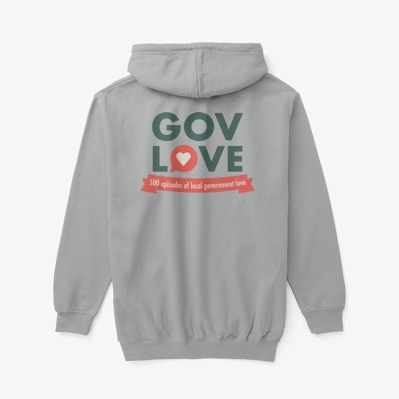 GovLove 500th Episode Logo & Back Print