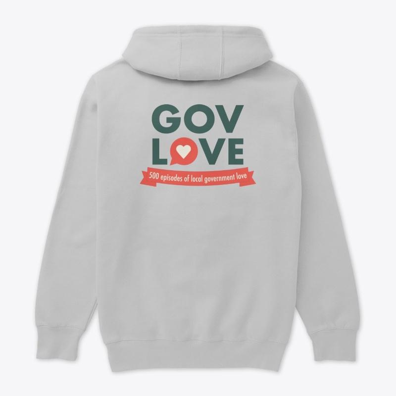 GovLove 500th Episode Logo & Back Print