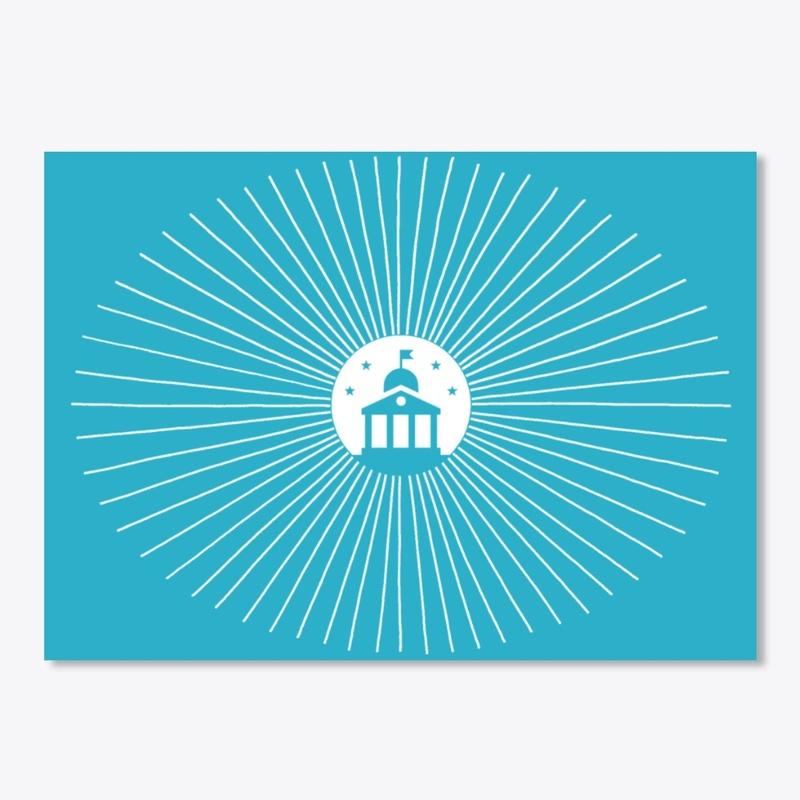 ELGL Icon Burst Design in White